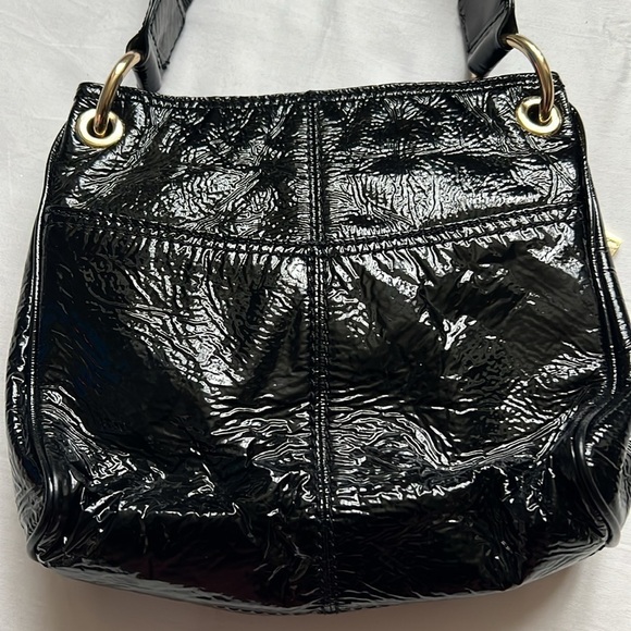 Michael Kors Layton Patent Leather Crossbody Bag - Picture 7 of 10